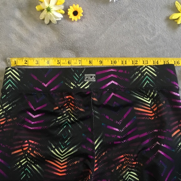 NWOT Vibrant Fila Leggings - Picture 5 of 7